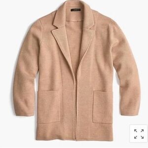 Jcrew sweater blazer